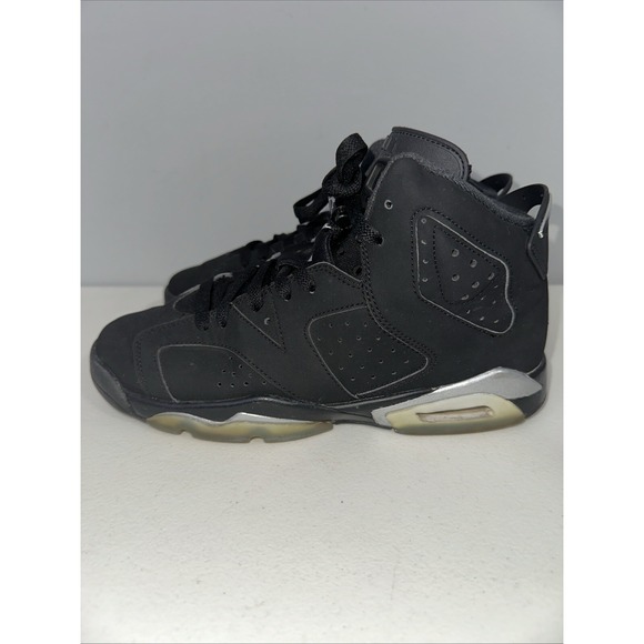 Air Jordan 6 Retro GS Chrome Sneaker DX2835 001 Size 7Y - Picture 4 of 16